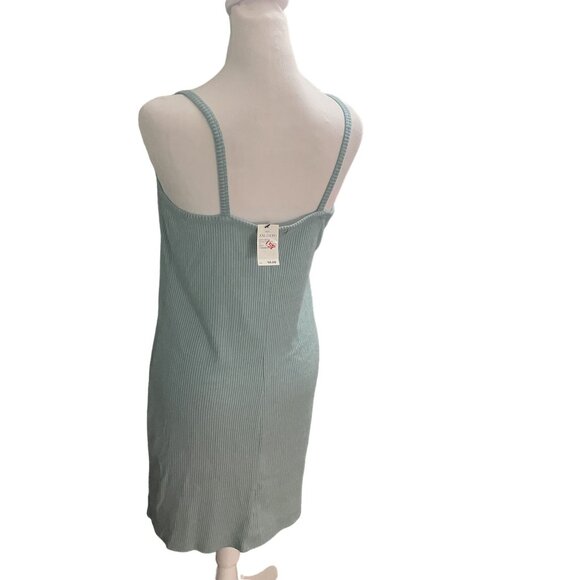 Art Class XXL Green Sleeveless Ribbed Knit Dress Youth Girls NWT - Picture 2 of 5